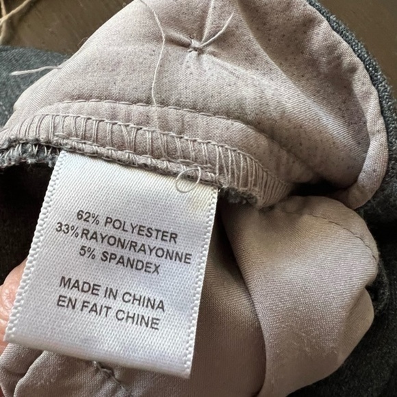 Elevenes for Anthropologie the Brighton, Grayish Green Boot Cut Pants. - Picture 14 of 15